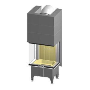 Spartherm Arte 3RL-60h-4S Linear, výška skla 57 cm