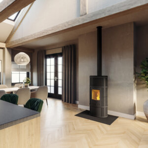 Akumulační mastková kamna Ecosy Pellet+1