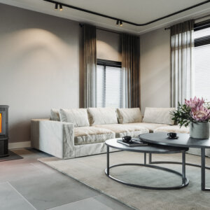 Akumulační mastková kamna Grande Noblès Pellet