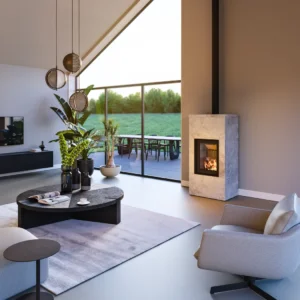 Akumulační mastková kamna Max Massiv H