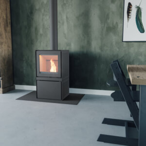 Akumulační mastková kamna Max B Pellet